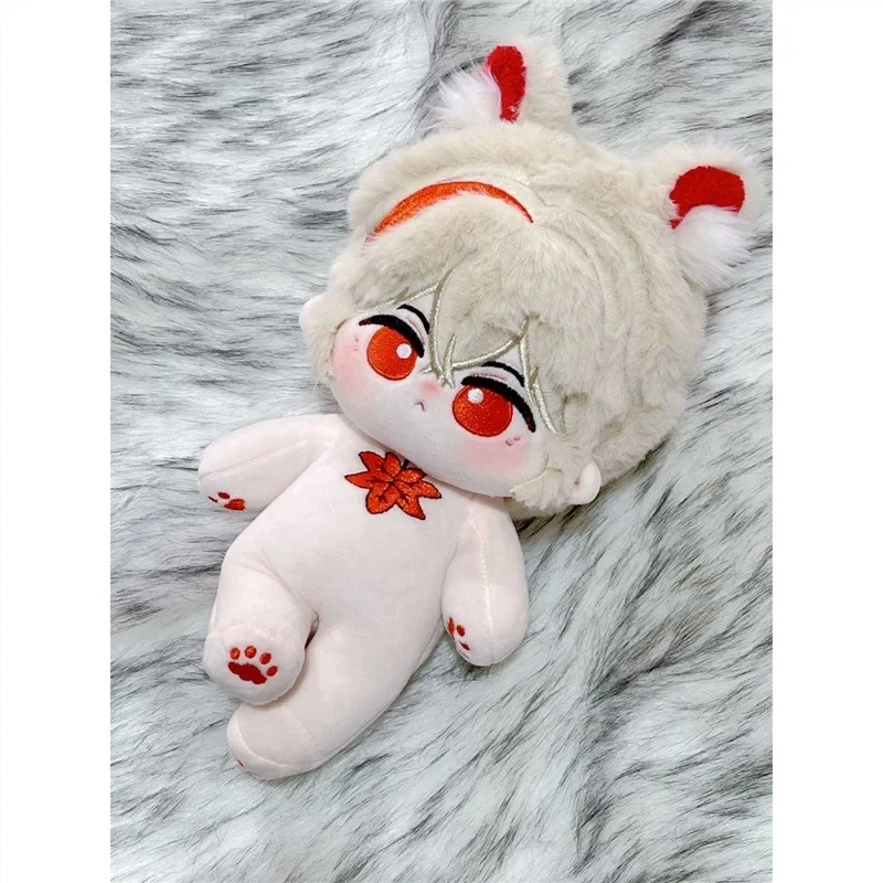 Juego de Anime Genshin Impact Kaedehara Kazuha, muñeco de peluche suave, juguetes para pasatiempos, regalos de cumpleaños para niños o niñas, 20cm