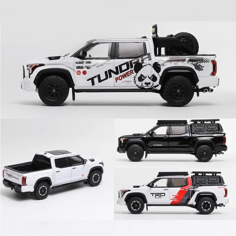 GCD 1:64 Isuzu vellfire Crown Mark X LC100 Fuso Hilux 1985 Diecast Model Car