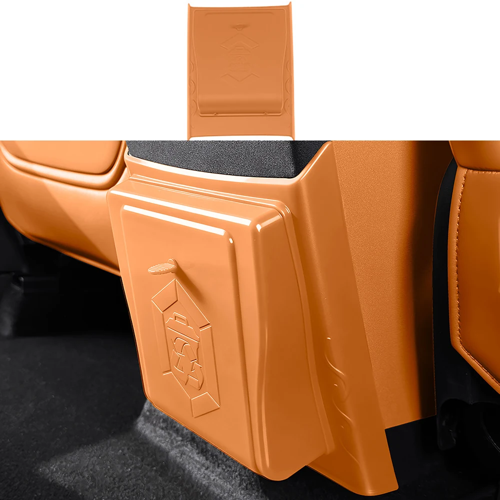 

Car Rear Garbage Bin Protector Cover Garbage Bag Guard Interior Modification Accessories Fit for Chery iCAR V27 2025 2026