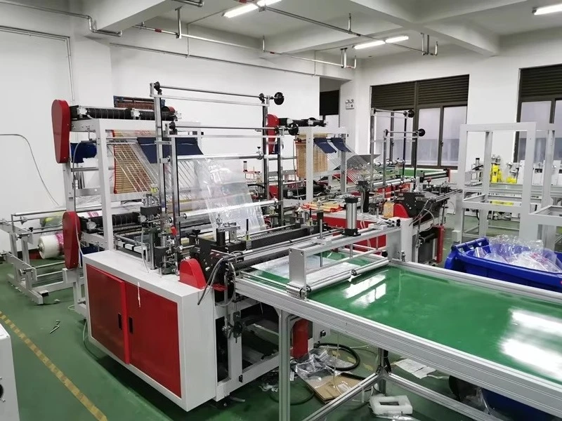High Quality 2 Layers Heat Sealing and Cold Cutting Plastic Bag Making Machine Hot Sales with Good Price
