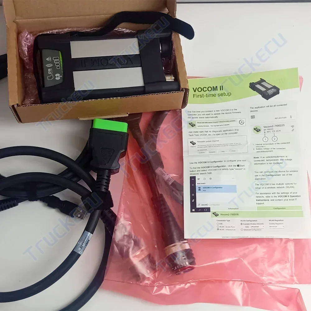 

For Volvo Vocom II 88894000 Interface PTT V2.8 for Volvo for Renault for UD/MACK Trucks Loader Bus Vocom 2 Diagnostic Tool