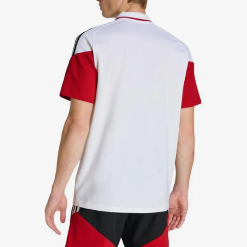 Adidas genuine Germany26Tiro spliced zipper jacket men's short sleeved shirt KB4479