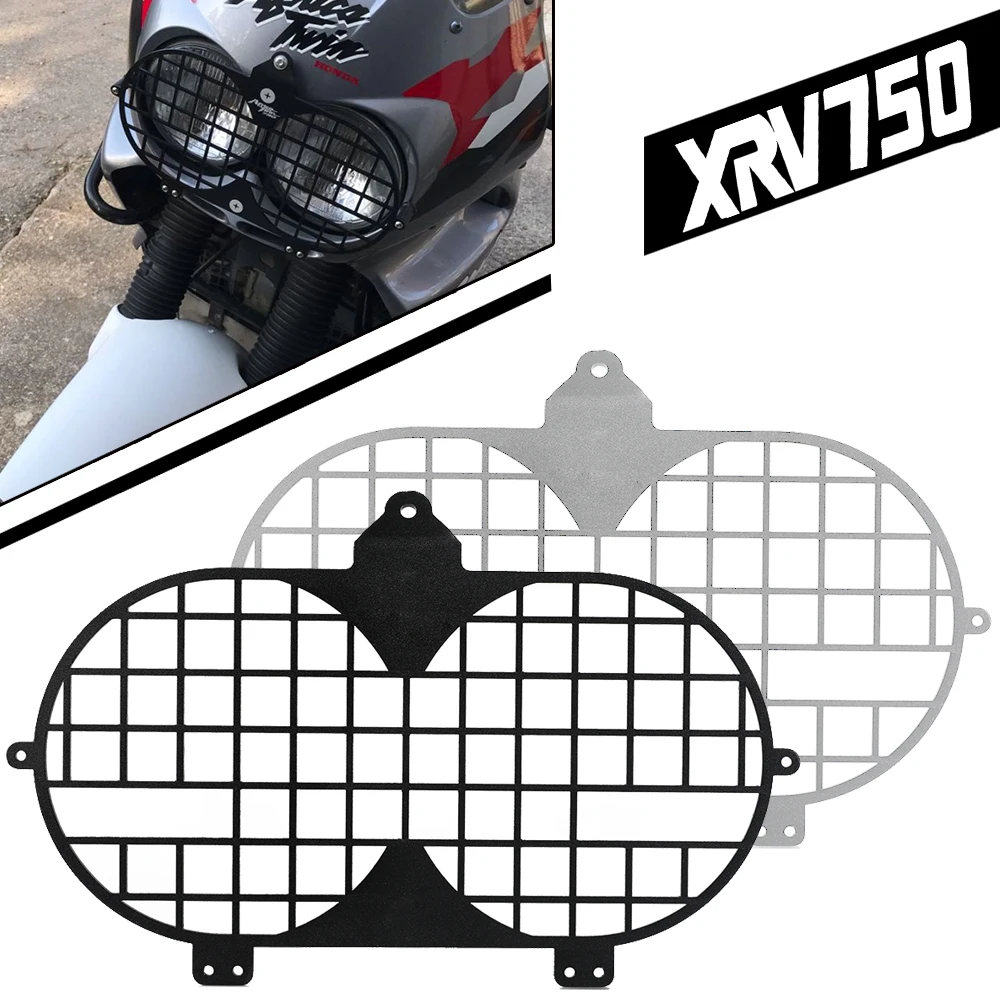 

For Honda XRV750 Africa Twin 1996-2002 2002 AfricaTwin XRV 750 Headlight bracket Headlight Protector cover grill headlight guard