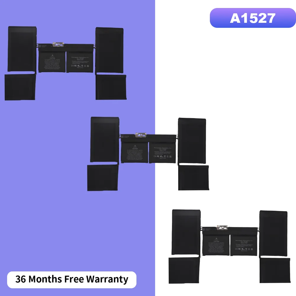 

A1527 Laptop Battery for APPLE A1705 Macbook pro 12" A1534 2015 2016 2017 year MF855 MJY32CH/A MK4M2 EMC2746 Free tools 7.55V
