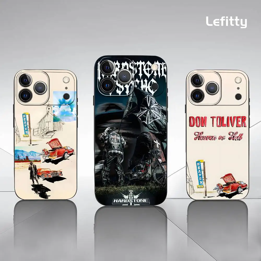 

R&B Singer D-Don Toliver Phone Case For iPhone 16 15 14 13 Pro Max Plus Mini Frosted Soft Shell Funda Shockproof Cases