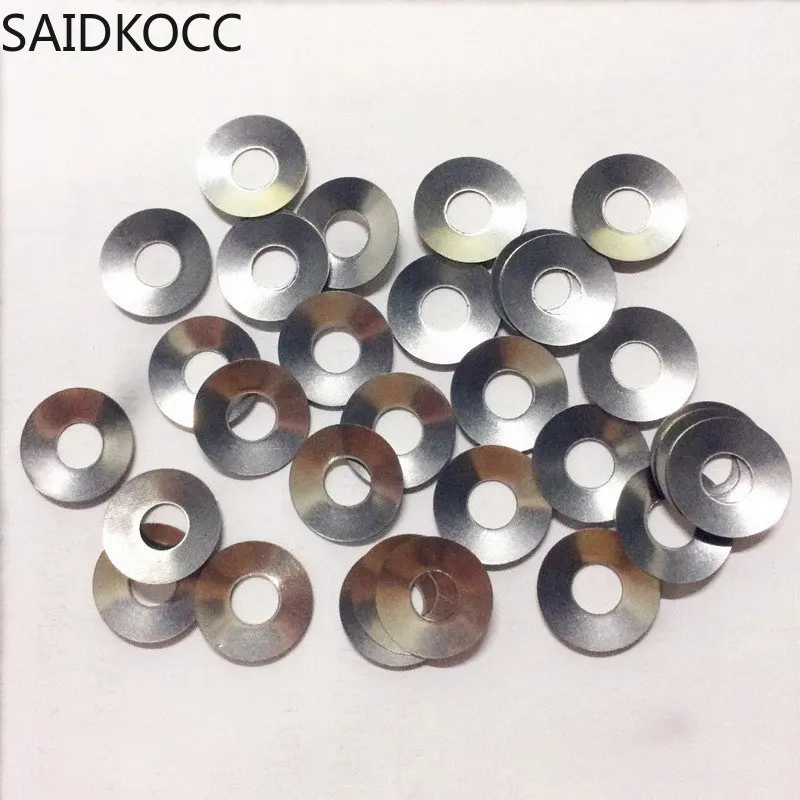 Imagem -02 - Pilha de Moedas de Cr2032 de Saidkocc 304 Parte Cases da Pilha da Moeda do Conjunto com Mola de 1.1 mm e Espaçador de 1.0 mm Aço Inoxidável a