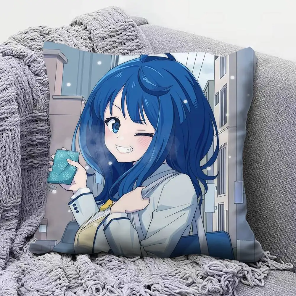 Yanami Anna Anime Girl   Pillow Covers, Home Sofa Cushion Covers and Aecorative Custom