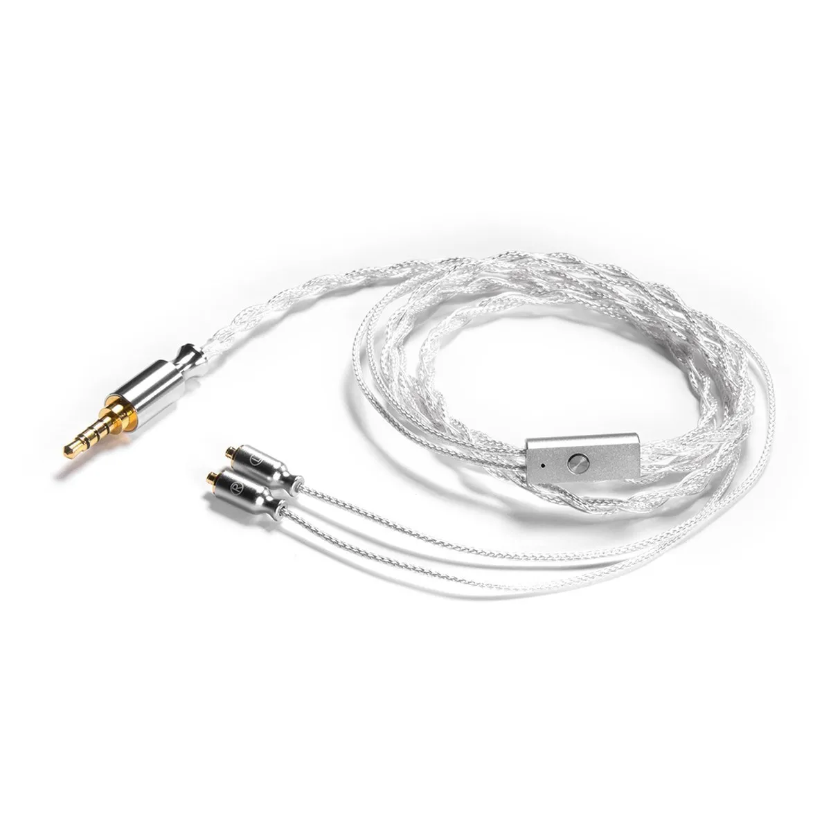 

DD ddHiFi M120A 3.5mm Earphone Cable with MMCX and 2-Pin 0.78 Connector, Supports CTIA Standard In-line Controls and Microphone