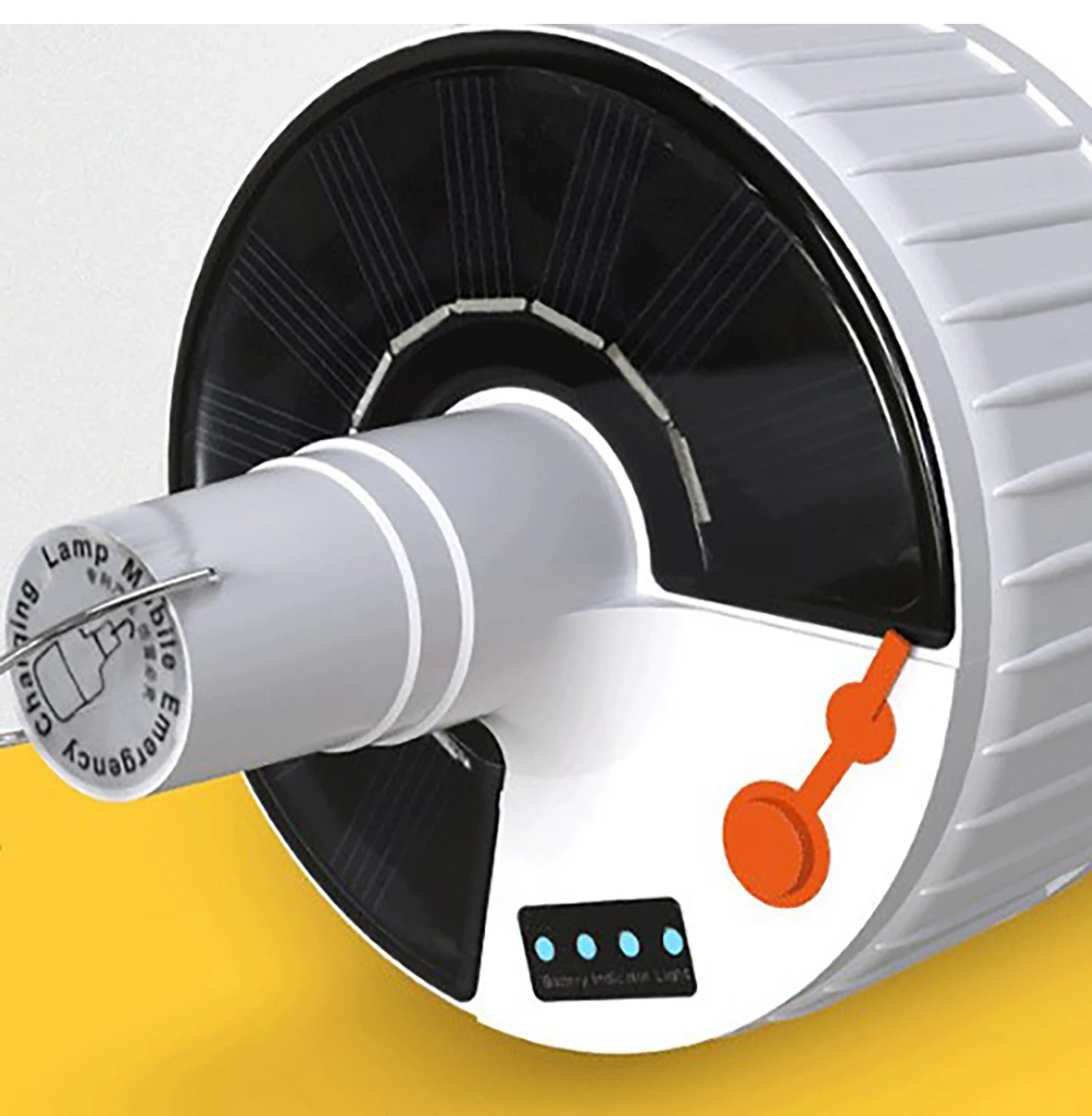 Light Bulb Solar Rechargeable LED Light Bulb Rechargeable Remote Control Night Market Charging Light for Camping USB LED Bulb