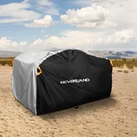 Silver Desgin Quad ATV Quad Beach Motor Scooter Motorbike Covers Water Proof Rain Proof Dust UV Sun Protector XL XXXL