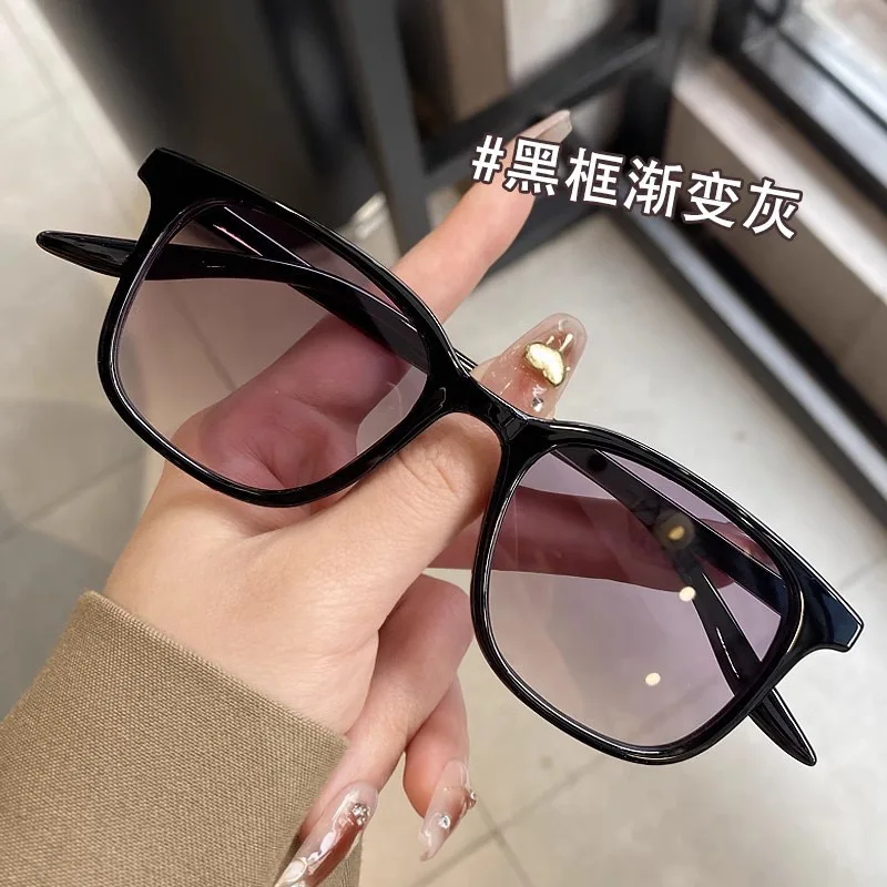 2025 New Stitching Square Small Frame Sunglasses Macaron Color All-match Sunshade Fashion Internet Red Sunglasses