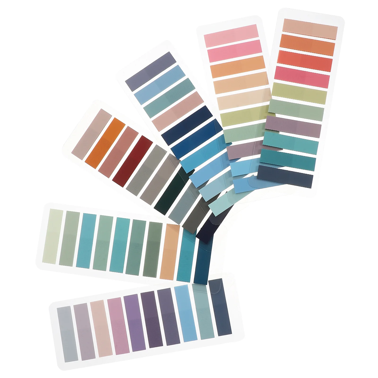 Stickers Morandi Color 60 Index Self-adhesive Portable Handwritten Label