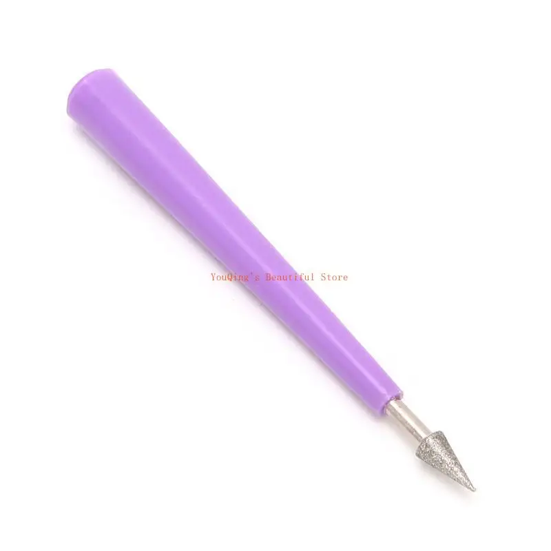 

N0HE Convenient 4 Pcs/Set Diamond Tipped Bead Reamer for Enlarge Holes Remove Burrs