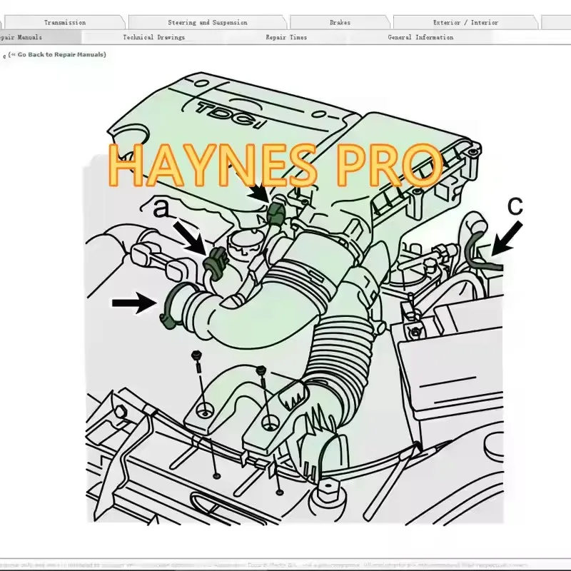 HAYNES PRO vivid Workshop Data 2018.01v Catálogo de piezas Automotive Atris -technik Europa Último software de reparación 2018.1 2015 Garag