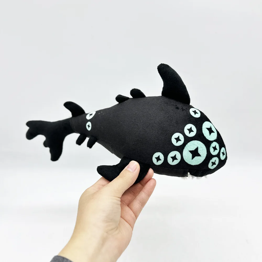 Shark Plush Multi Eyed Fish Toy Anime Furret Stuffed Halloween Doll Soft Pillow Birthday Presents Christmas Kids Gift