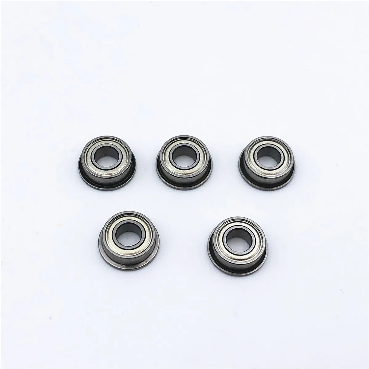 

20pcs FR3ZZ FR3 4.762x12.7x4.978 mm 3/16"x1/2"x10/51" Miniature Flange Deep Groove Ball Bearing GCr15 Double Metal Shielded