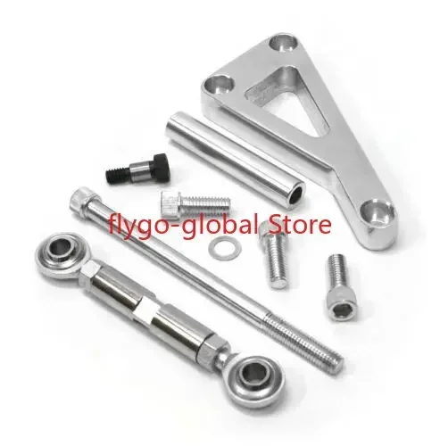 

Алюминиевый длинный водяной насос, комплект кронштейнов генератора генератора, полированное крепление для Chevy SBC 350