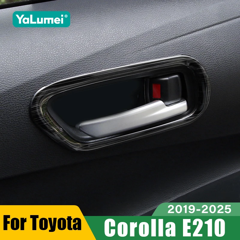 Für Toyota Corolla E210 2019 2020 2021 2022 2023 2024 2025 Hybrid Auto Innen Türgriff Schüssel Rahmen Abdeckung zubehör