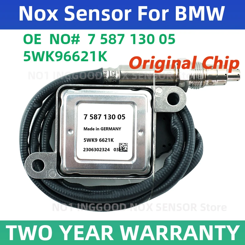 

5WK96621K 758713005 11787587130 For NGK Probe Nox Sensor High Quality Chip For BMW E81 E82 E87 E88 E90 E91 E92 E93 LCI N43 116i
