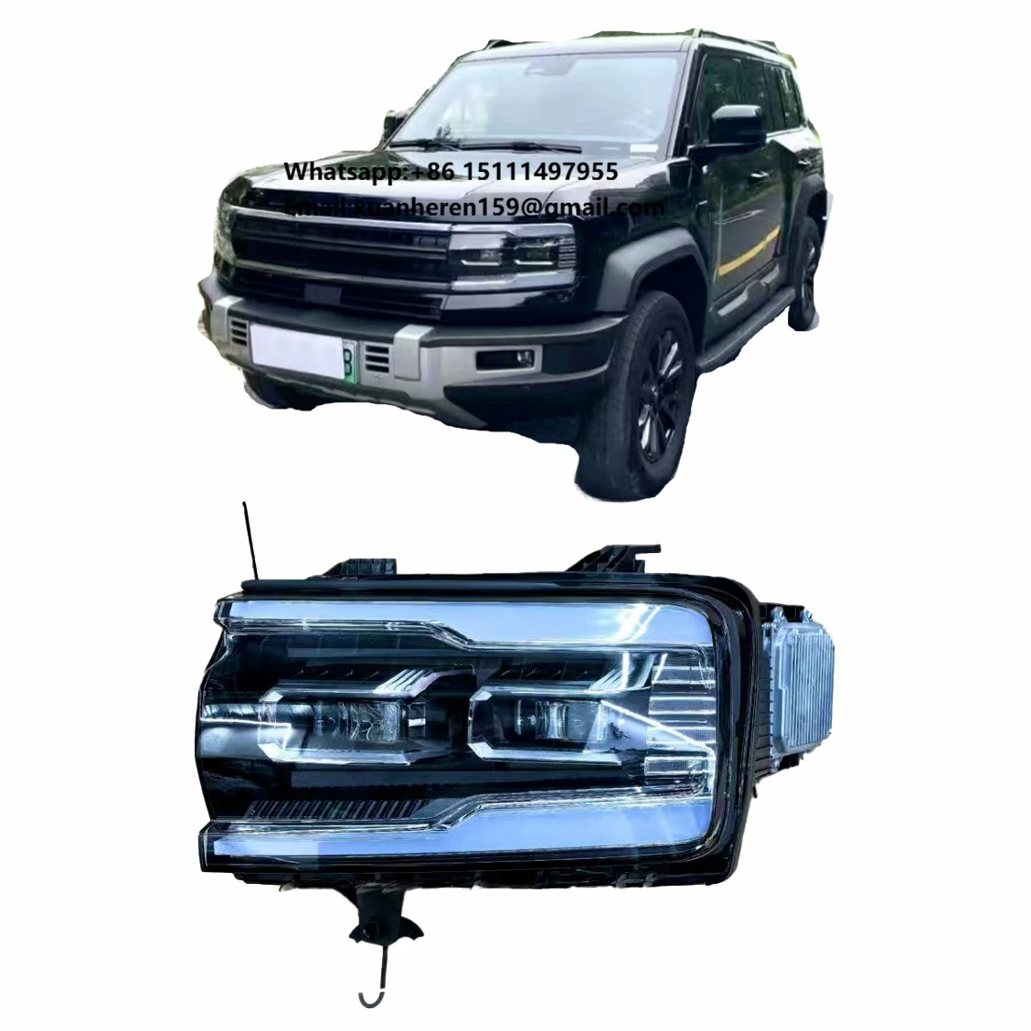 For Byd Equation Leopard 5 Auto Parts Original LED Headlight Assembly Original Quality Factory Original Disassembled Parts