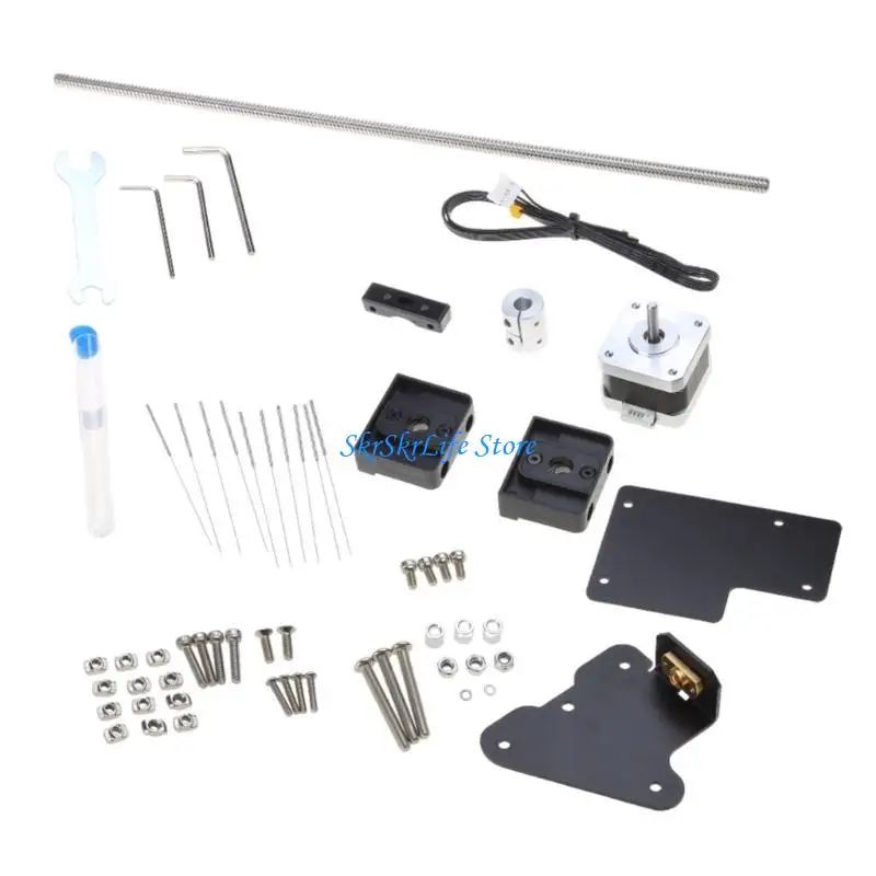 

E65E -3 Комплект модернизации двойной оси Z с ходовым винтом 365 мм и шаговым двигателем 34 мм