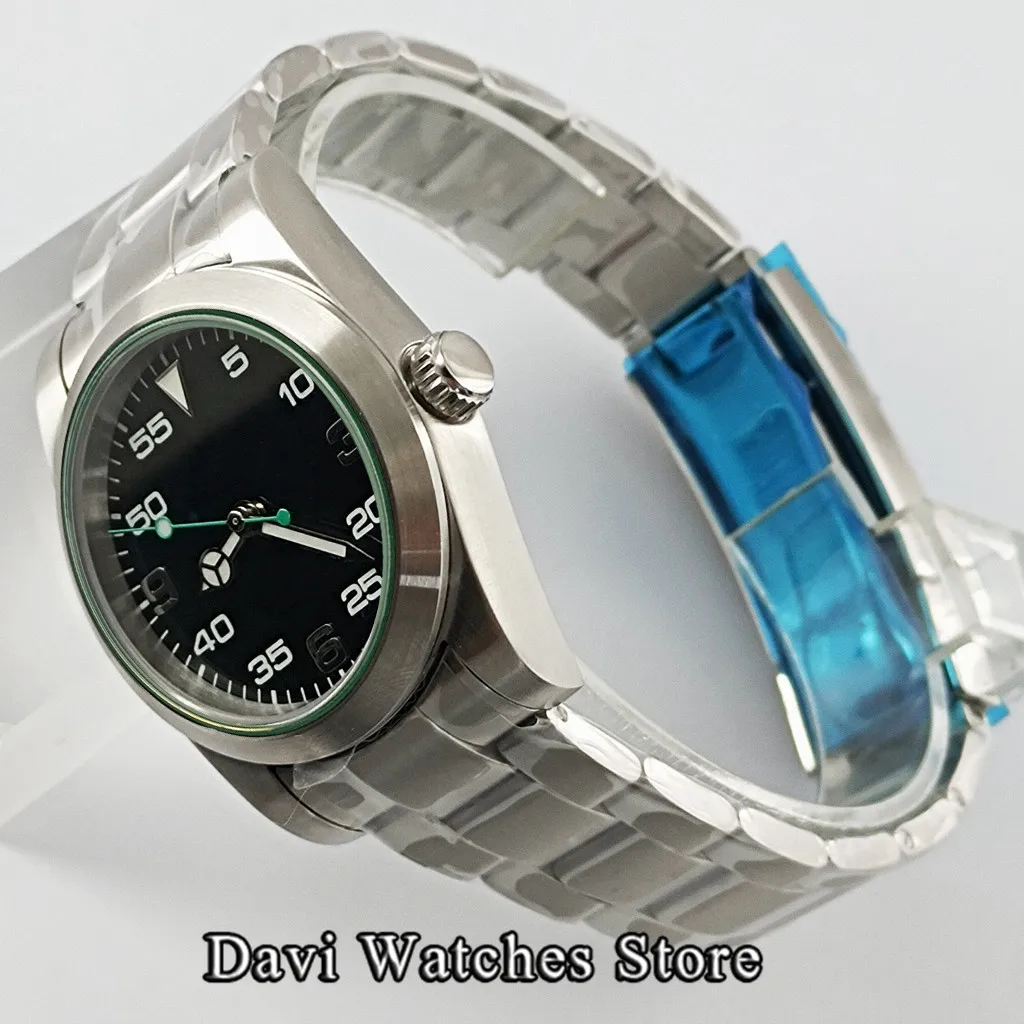 36mm/39mm Sterile Mens Watches 100m Waterproof Sapphire Glass NH35 Automatic Mechanical Movement Wristwatch For Men