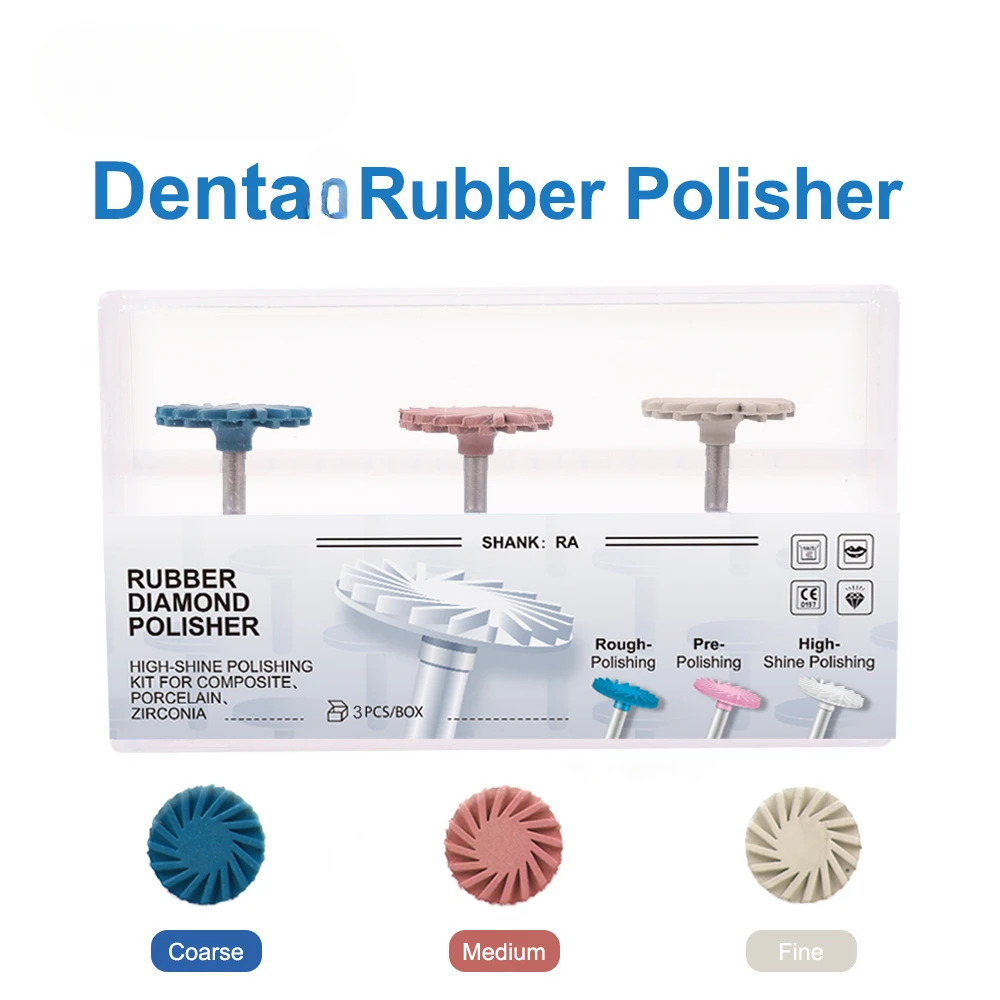 

Same style, silver handle silver box polishing wheel 3 pcs, polishing wheel for denta oral materials silver box polishing wheel
