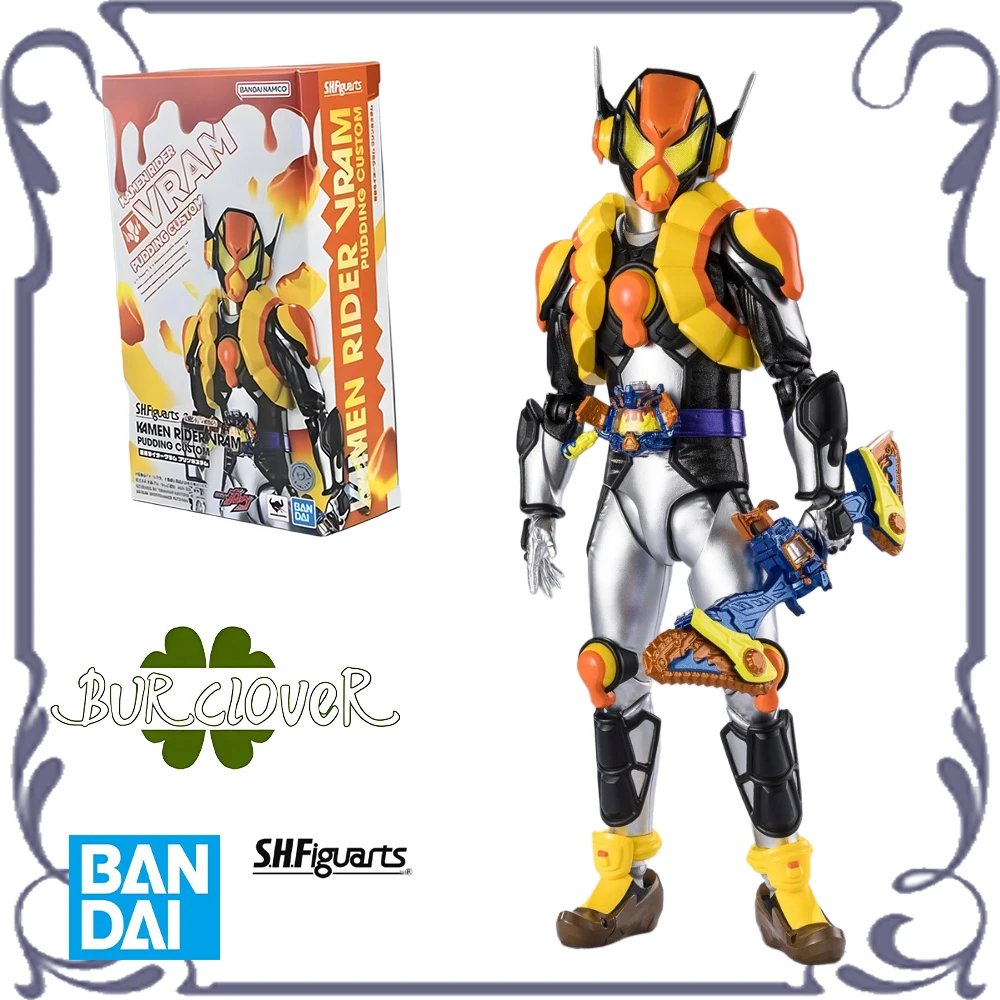 BANDAI Original S.H.Figuarts Series Kamen Rider Bram Pudding Special Outfit Anime Character Figurines Model Children's toys Gift