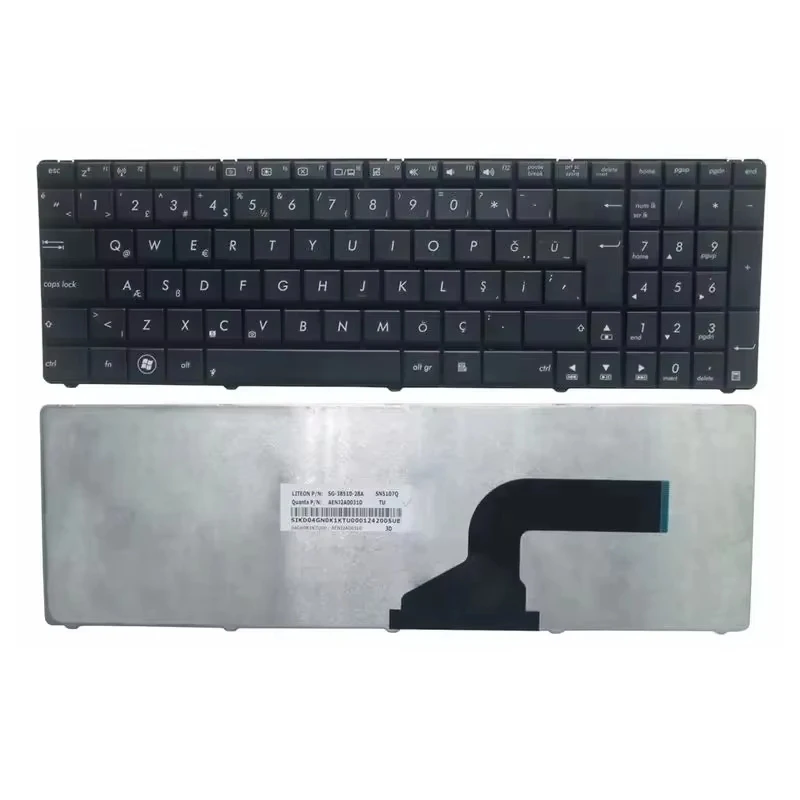 UK/US/RU/SP/FR/AR/BR/TU Laptop Keyboard For ASUS G72 X53 X54H k53 A53 A52 K52N G51V G53 N53T N71Ja/Jq/Jv/VG/VN K52J N53/SM N61