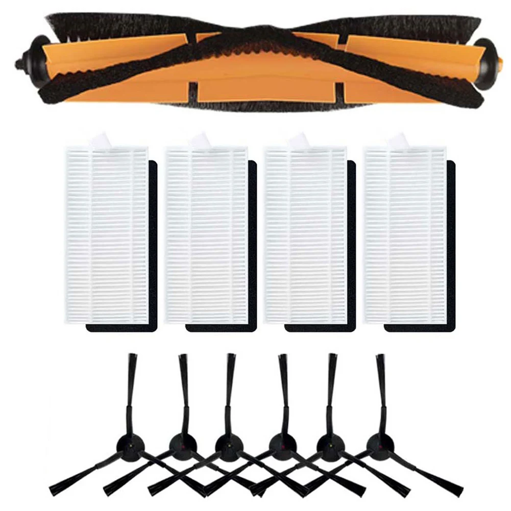 Brosse Principale et Latérale pour Robot Thamtu T21, Accessoires de Remplacement pour Aspirateur