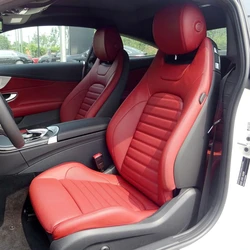 Custom-made Car Seat Covers For Volkswagen Golf Vegan Nappa Leather Full Set Interior Protector Accessories
