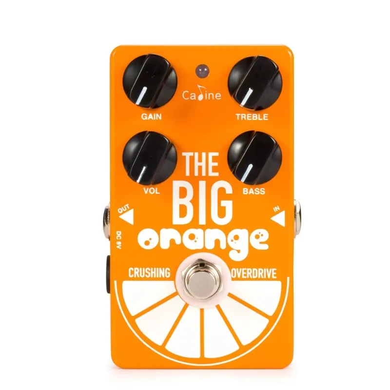 

Caline CP-54 The Big Orange Overdrive Guitar Effect Pedal Guitar Accessories