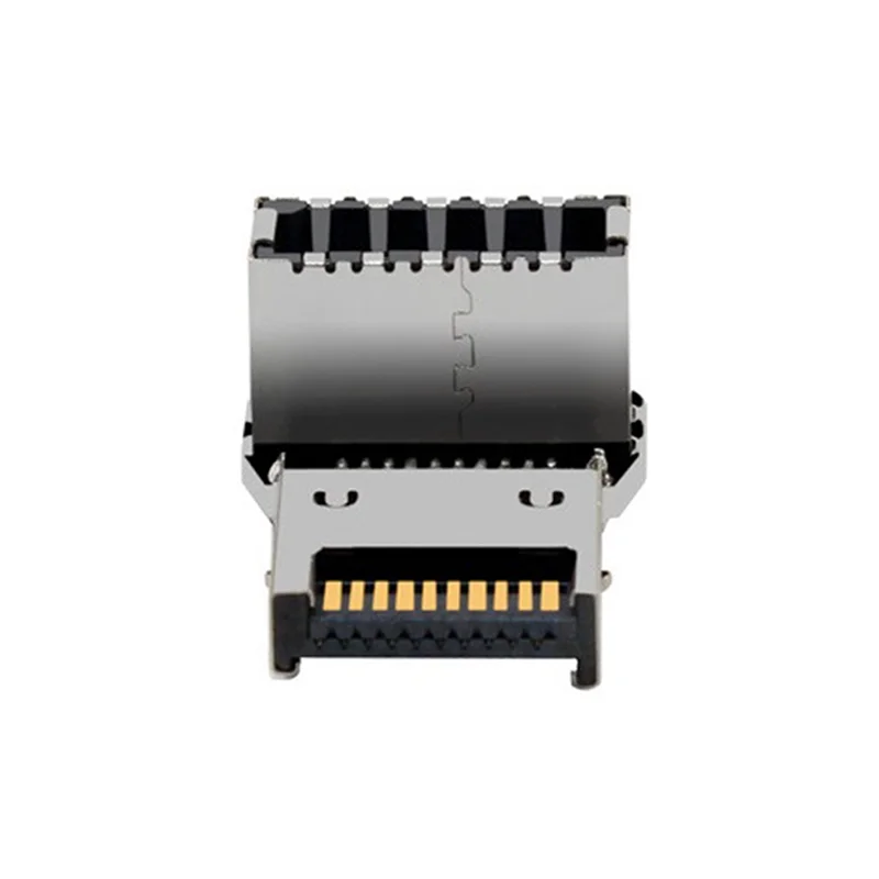 Reliableusb3.1 10G フロント Type-C 設置配線コンバータ コネクタ アダプタ Type-E 90 度コンピュータ マザーボード A
