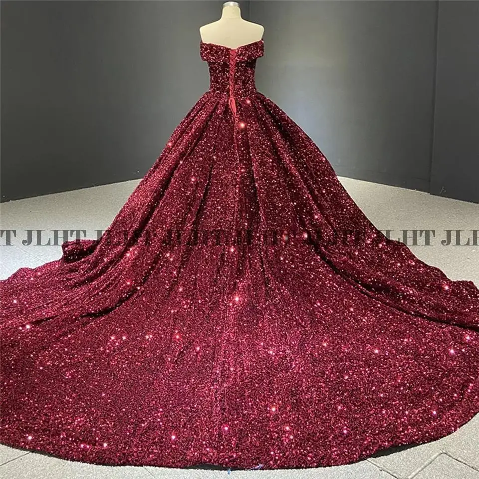 فساتين سهرة رسمية للحفلات الليلية الفاخرة للنساء أنيقة مطرزة بالترتر رداء De Soiree بدون أكتاف فستان طويل للحفلات الراقصة مخصص