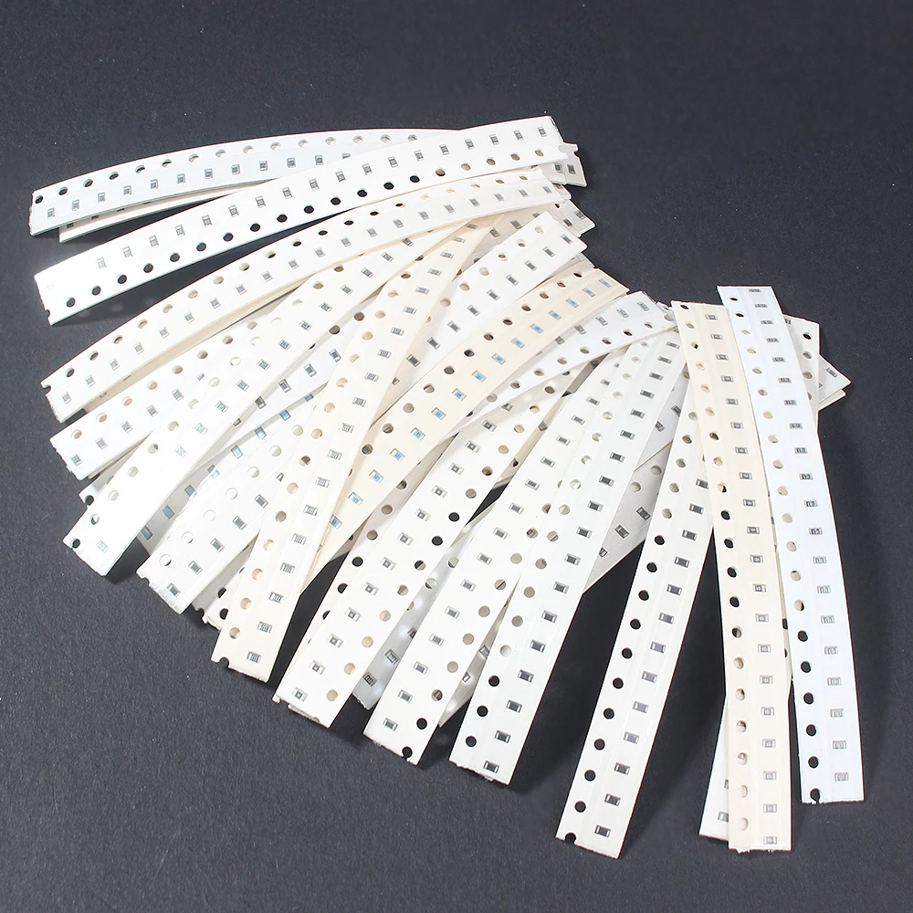 660 stücke 0603 Widerstands sortiment Kit 1 Ohm ~ 1m 33 Werte * 20 stücke elektronische Komponenten Kit 1k 10k 680k Ohm 1% Fest widerstand