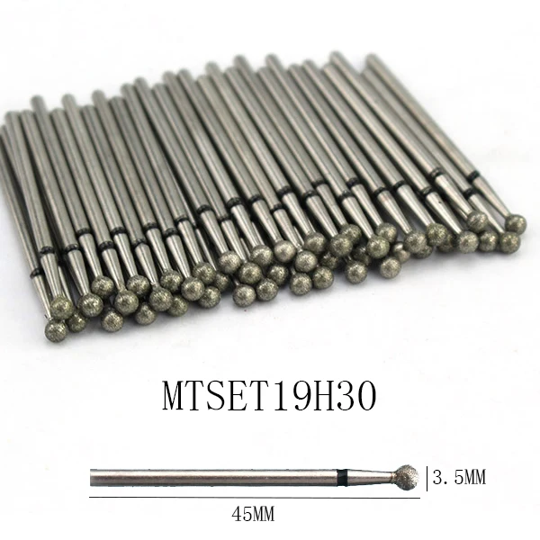 50pc Diamant Nagel Bohrer Häutchen Sauber Bit Set Fräser für Maniküre Elektrische Cutter Bits Zubehör Abgestorbene Haut entfernen