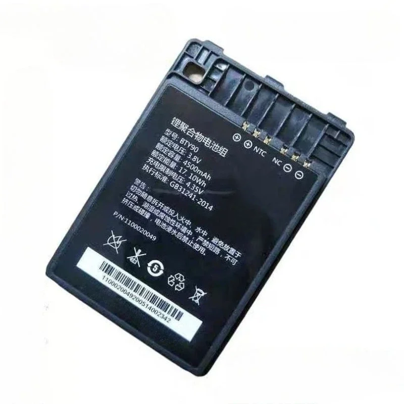 3.8V 4500mAh For Newland NLS-MT90 BTY90 Barcode Scanner Wireless Handheld Terminal PDA Accumulator New High Quality Battery