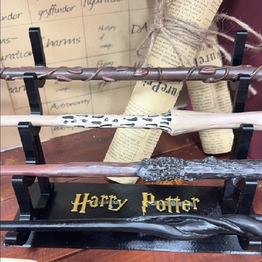 5-Tier Harry Potter Wand Display Rack, Magic Wand Storage Stand Decor Ornament view 4
