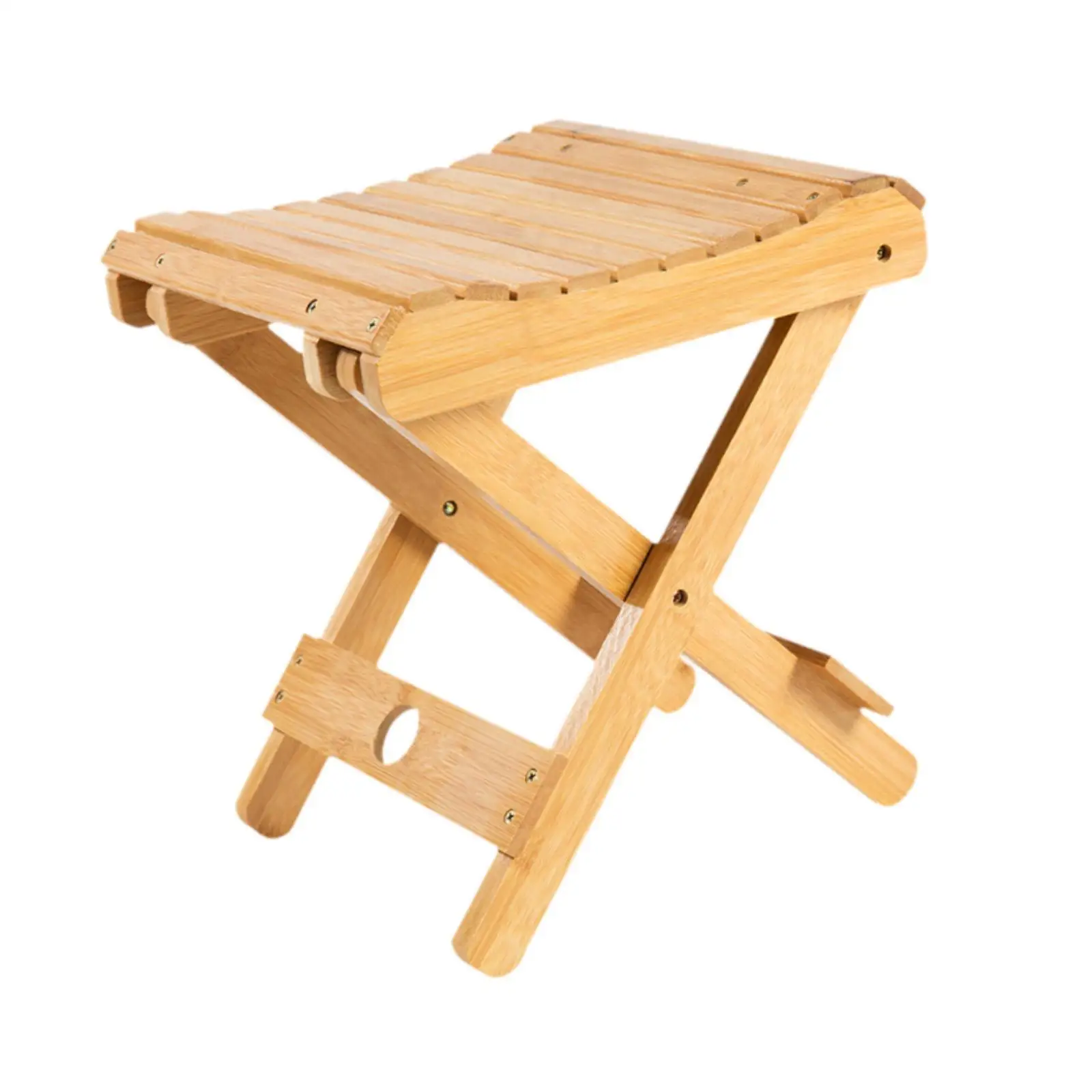 Foldable Stool Camp Stool Furniture Foldable Chair for Yard Fishing Garden