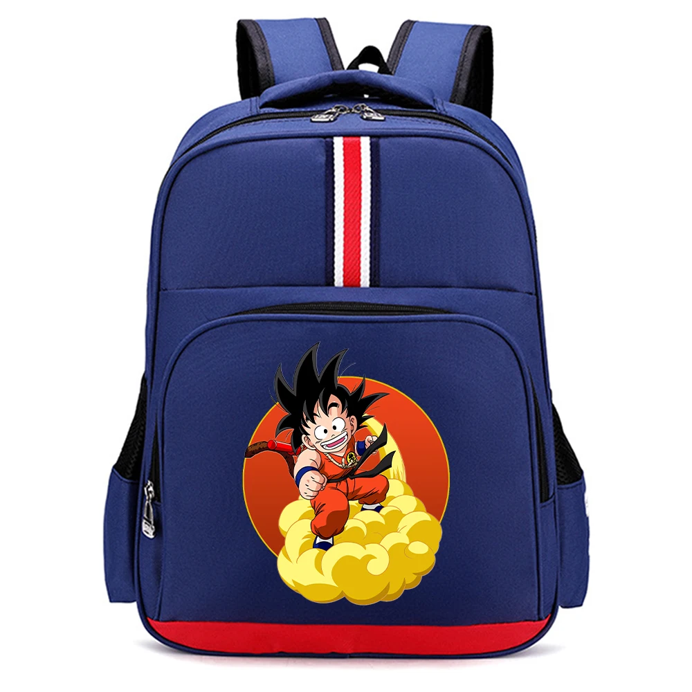 Dragons Ball Kindergarten Backpack Son Goku Student Backpack Coach Bag Cute Anime Kids Backpack Schoolbag Boys Birthday Gifts