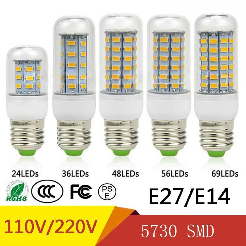 

LED E27 Light Bulb E14 Corn Lamp Spotlight 220V Lampada G9 Bombilla Ampoule Energy Saving LED Bulb For Home Living Room