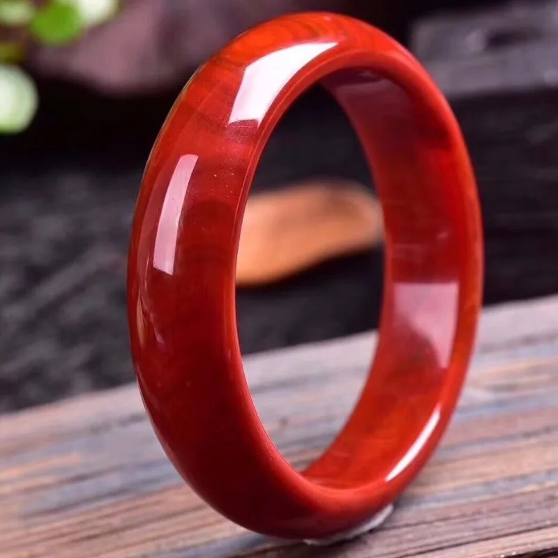

Natural Red Agate Bracelet, Elegant Temperament, Ethnic Style Jewelry