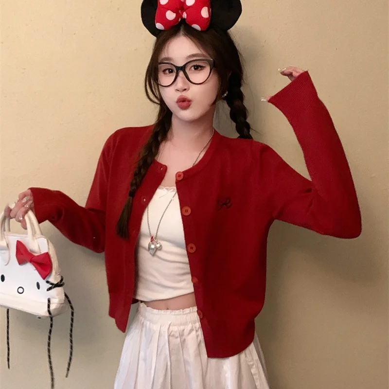 

Daling Town Knitted Sweater Guangzhou antou Trendy Women's Outerwear Daling New Sle Long Sve round Ne ort Length C...