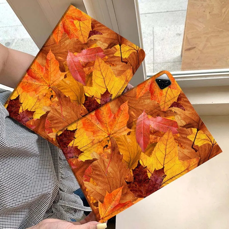

Colorful Art Maple Leaf Gift Tablet Case For Xiaomi Redmi Mini Pad SE K 2 4 5 6 7 8 2023 2025 11 8.8 11.2 10.1 Pro