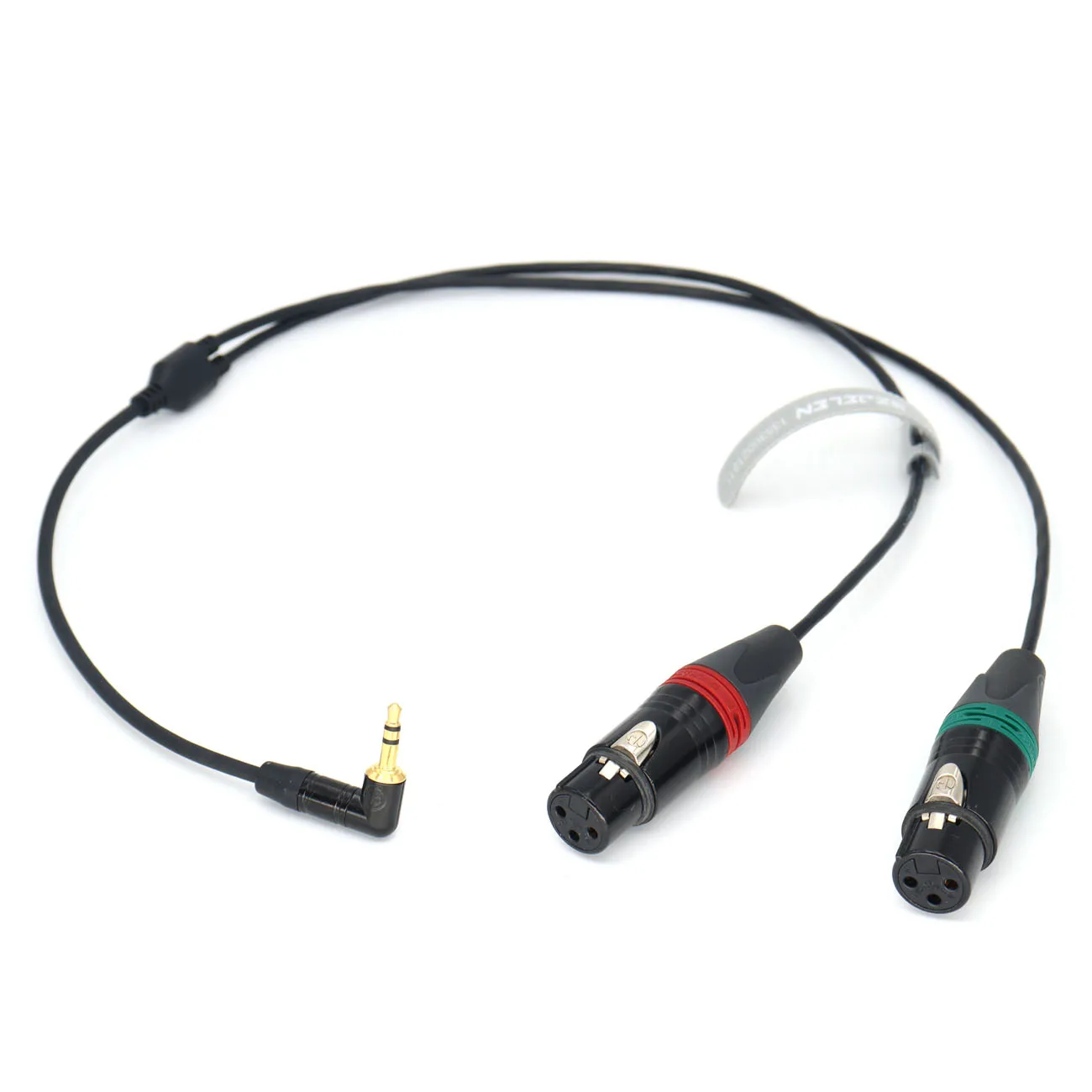 

3.5mm TRS to double XLR 3 pin Male audio cable