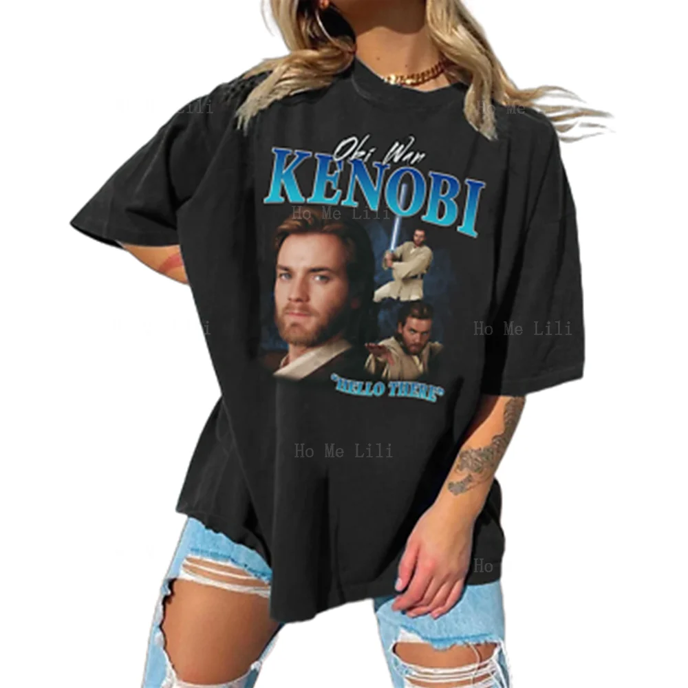 Obi Wan Kenobi Movie Best Fans Men Women Oversized Custom T Shirt