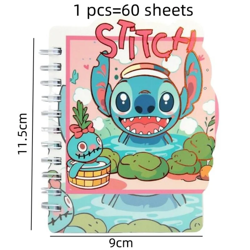 6/12 pz Creativo Disney Stitch Memo Pad Bobina Blocco Note Kawaii Notebook Cancelleria Etichetta Planner Adesivo Post Materiale Scolastico