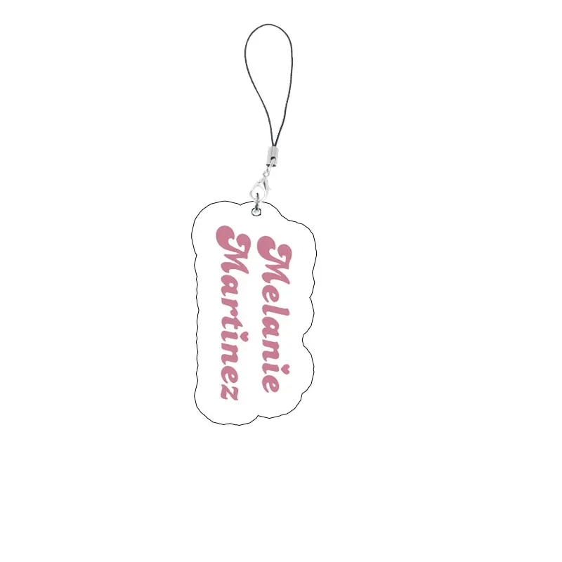 Melanie Martinez Keychain Mobile Phone Chain Acrylic Melanie Martinez Key Ring Pendant Accessories Jewelry Fans Gifts 