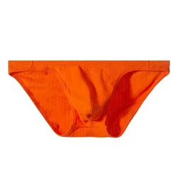Men's Underwear Cotton Triangle Pants Men's Low Waist Sexy Leaky Hips AD7116