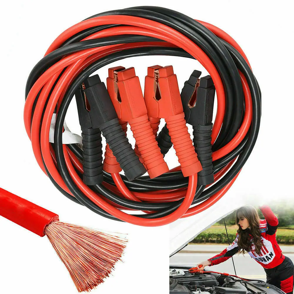 6M HEAVY DUTY JUMP LEADS 3000AMP CAR VAN BATTERY STARTER BOOSTER CABLES JUMPER